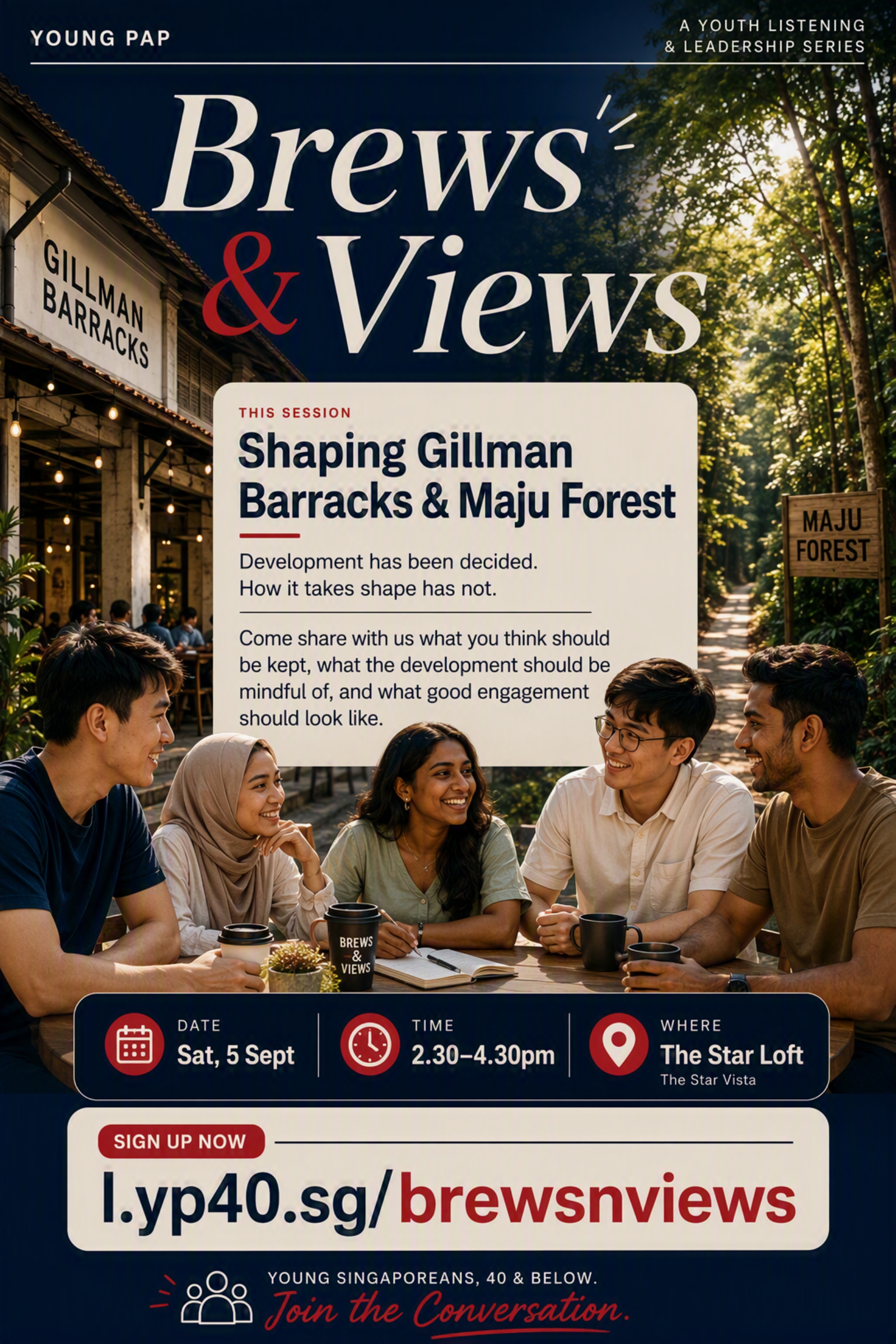 YP Brews & Views Poster